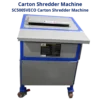Shredder And Shredder, Carton Shredder Machine
