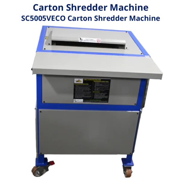 Shredder And Shredder, Carton Shredder Machine