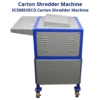 Shredder And Shredder, Carton Shredder Machine