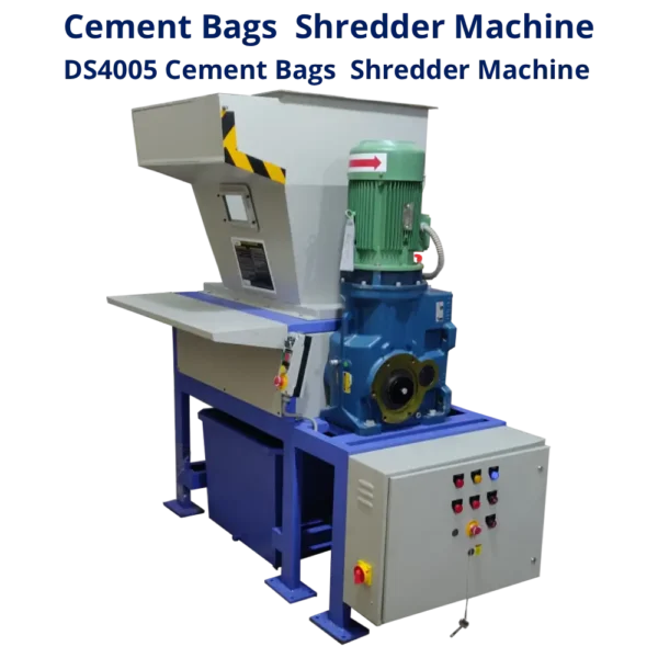 Shredder And Shredder, Cement Bags Shredder Machine