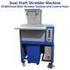 Shredder And Shredder, Dual Shaft Shredder Machine