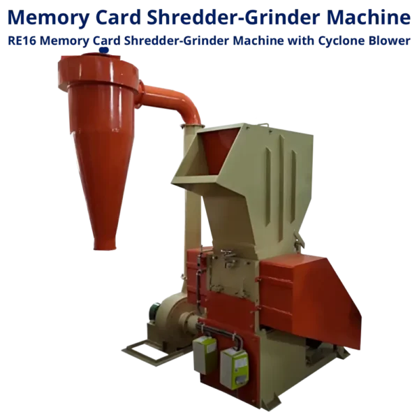 Shredder And Shredder, Memory Card Shredder Machine