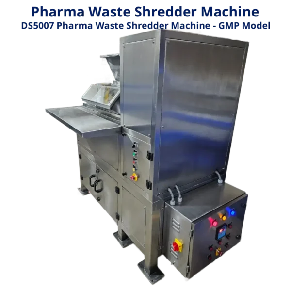 Shredder And Shredder, Pharma Waste Shredder Machine