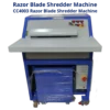 Shredder And Shredder, Razor Blade Shredder Machine