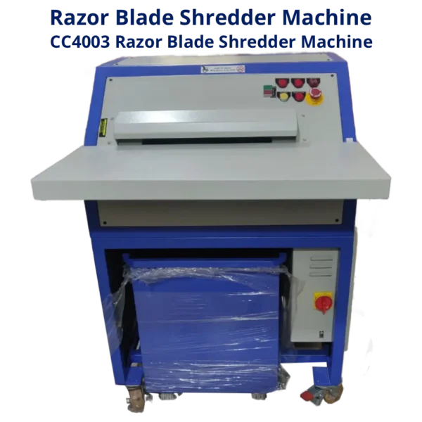 Shredder And Shredder, Razor Blade Shredder Machine