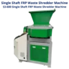 Shredder And Shredder, S3-600 Single Shaft FRP Waste Shredder Machine