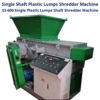 Shredder And Shredder, S3-600 Single-shaft Plastic Lumps Shredder Machine