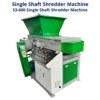 Shredder And Shredder, S3-600 Single Shaft Shredder Machine