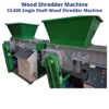 Shredder And Shredder, S3-600 Wood Shredder Machine