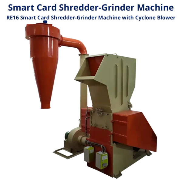Shredder And Shredder, Smart Card Shredder Machine